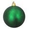Northlight 32911597 12 in. Xmas Green Shatterproof Matte Commercial Christmas Ball Ornament